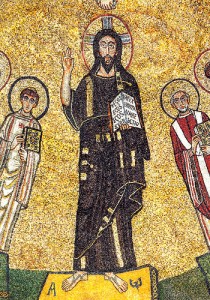 Apse mosaic, Basilica of San Marco, Rome