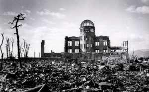 City after bombing Hiroshima
